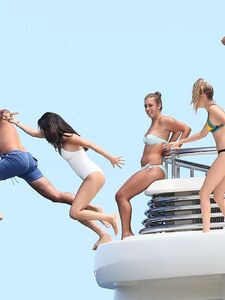 Selena Gomez See-Through One-Piece Set Leaked