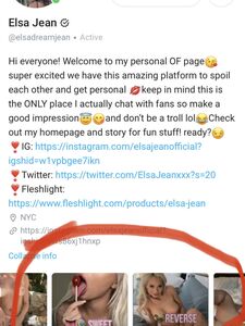 elsa jean new hot onlyfans leaked nudes